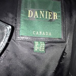 Danier leather men’s jacket - never been worn